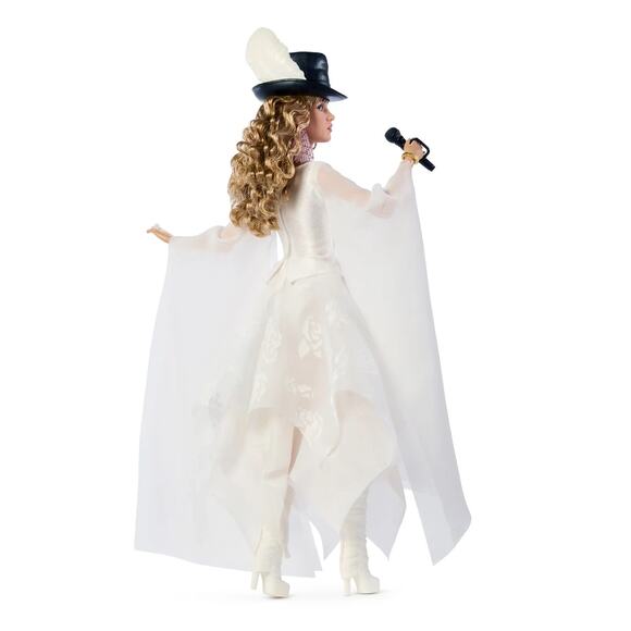 🔥Barbie Stevie Nicks Doll #2 Bella Donna White Dress BNWT🔥 - Picture 7 of 8